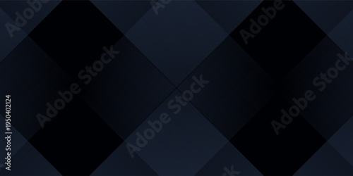 Modern black dark blue white abstract background. Minimal. Color gradient. Web banner. Geometric shape. 3d effect. Lines stripes triangles. Design. Futuristic. Metal metallic effect. Luxury. Premium.