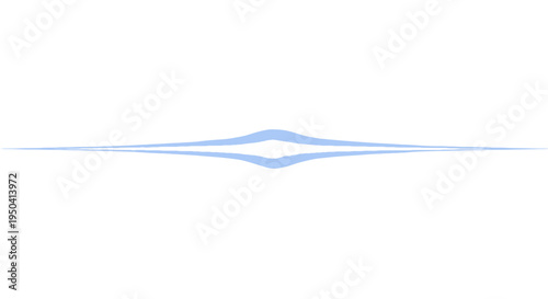 Abstract design with blue lines and shapes on white background 