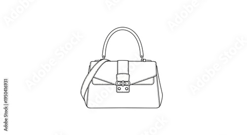 Luxury Handbag Fashion Design Accessory.