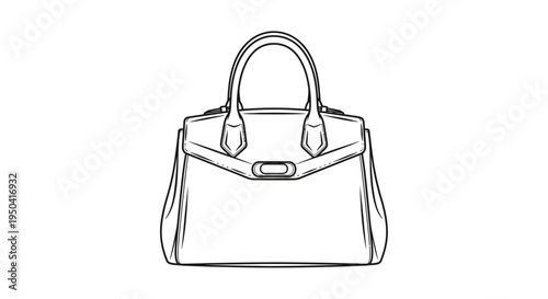 Elegant Womens Fashion Handbag Design.