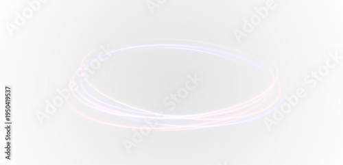 Futuristic platform with glowing rings and energy beams in motion. Bright reflections enhance depth and realism. Great for virtual stage design.