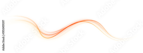 Orange light streaks rush forward with dynamic motion blur. Curved trails emphasize rapid movement and flow. Ideal for modern transport or tech ads.