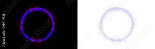 Glowing neon lines twist and flow in circular patterns. Bright energy pulses create a dynamic futuristic vibe. Perfect for sci-fi game interfaces.