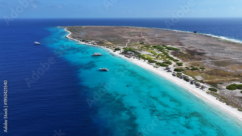 Bild auf Leinwand Klein Curacao In Willemstad Netherlands Curacao