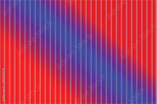 Abstract vibrant vertical stripes gradient background with red purple and blue color transition and glowing lines