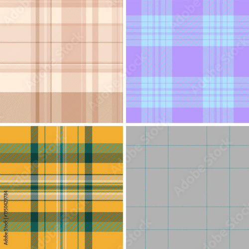 Seasonal tartan bundle built for brand storytelling. Autumn plaid supports narrative driven visuals. Seamless vectors maintain rhythm.