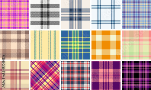 Seamless tartan pack inspired by clan traditions. Ideal for kilts, scarves, fashion, home textiles, stationery, and print design.