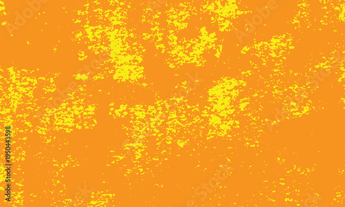 High-Contrast Yellow and Orange Grunge Background