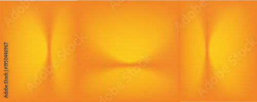 Yellow studio space. Limbo light background, eps10