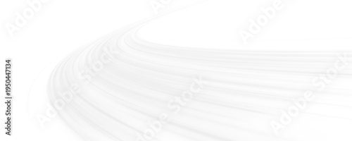 White glowing light rays rush forward through a deep night background, creating a strong perspective effect. Motion blur adds energy. A futuristic concept of digital speed.