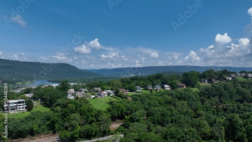 Canvastavla Residential Neighborhood Streets and Homes in Chattanooga