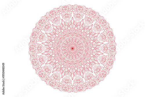 Mandala Design with Beautiful Work