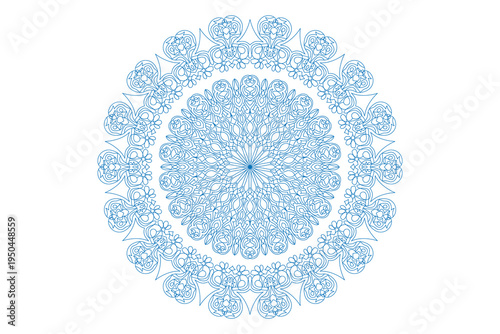 Mandala Design with Beautiful Work
