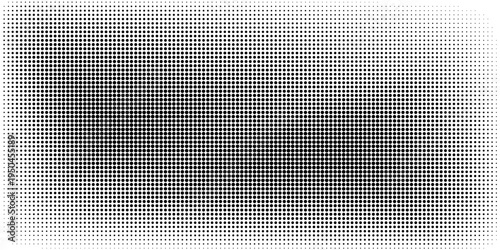 Grunge halftone gradient background. Faded grit noise texture. White and black sand wallpaper. Retro pixelated backdrop. Anime or manga style comic overlay.