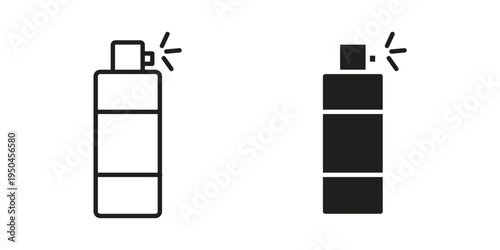 Air freshener icon. Simple linear element illustration. Thin stroke sign can be used for web, mobile and UI.