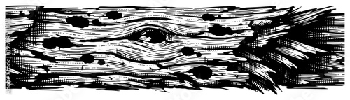 Vintage wood grain texture illustration with natural bark patterns and rough edges