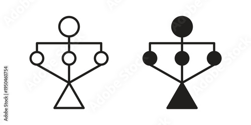 BPM icon. Simple linear element illustration. Thin stroke sign can be used for web, mobile and UI.