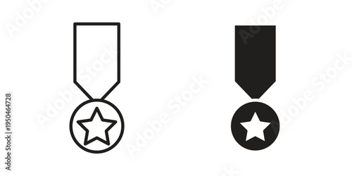 Coin decoration icon. Simple linear element illustration. Thin stroke sign can be used for web, mobile and UI.