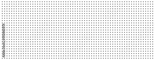 Dot grid paper. Bullet journal pattern texture. Monochrome dotted texture. Vector illustration.