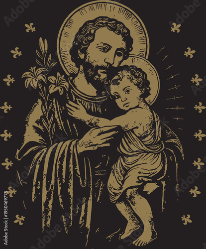 Saint Joseph svg