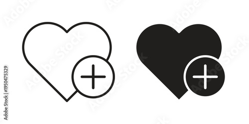 Heal icon. Simple linear element illustration. Thin stroke sign can be used for web, mobile and UI.