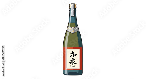Japanese Sake Bottle