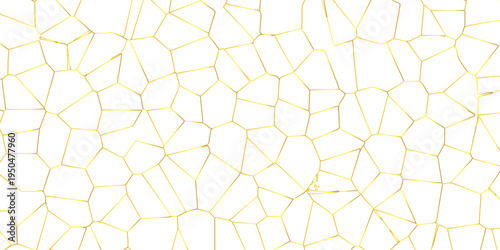 Abstract white and gold pastel with gradient toned textured background. Cream, Brown and white broken tiles mosaic seamless pattern tile wall high resolution real photo or brick seamless. 