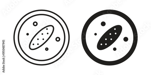 Sea cucumber icon. Simple linear element illustration. Thin stroke sign can be used for web, mobile and UI.