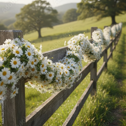 Daisy Garland A long garland representing continuous support