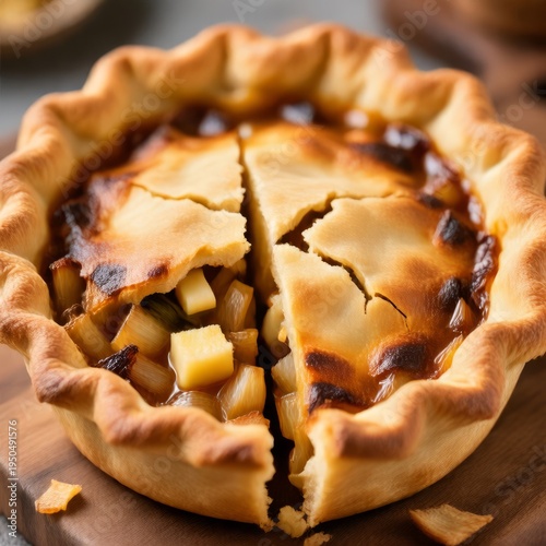 French Onion Soup Pie A rich and savory pieby the classic soup f