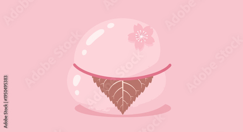 Sakura Mochi Sweet Treat