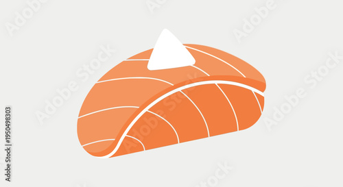 Salmon Slice with Butter