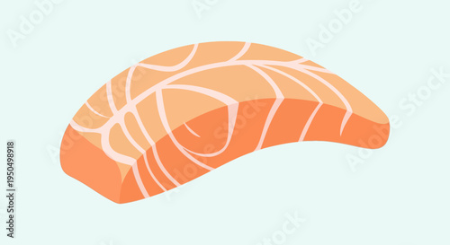 Salmon Fillet Illustration