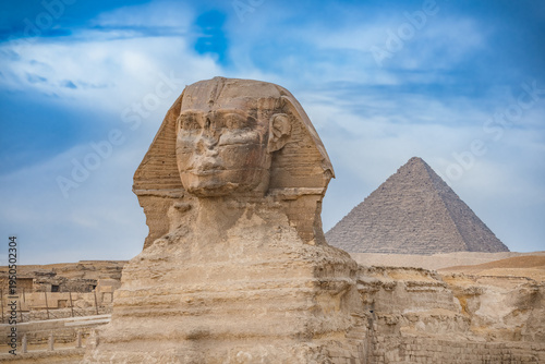Φωτογραφία The Great Sphinx in Giza pyramid complex, Cairo, Egypt