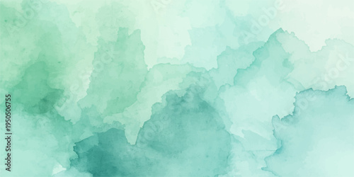 Abstract blue watercolor background featuring a 3d map illustration of Europe with grunge paper texture and vector borders for world geography design