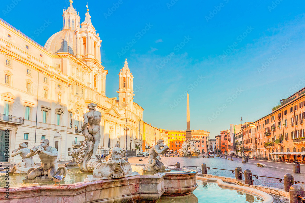 Fototapeta premium Piazza Navona, Rome, Italy