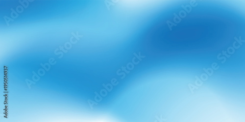 Abstract navy to azure gradient surface, clean digital style background for technology theme.