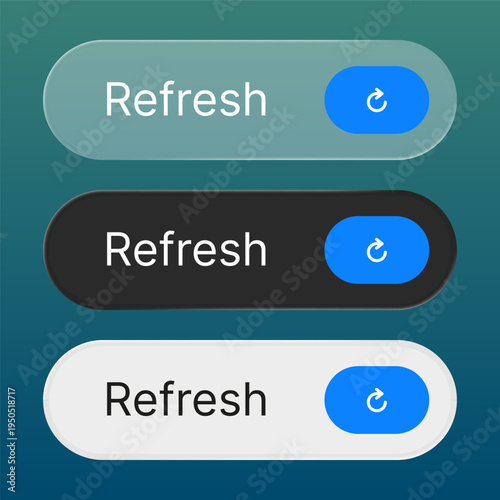 Mobile elements with navigation, buttons for element call to action design