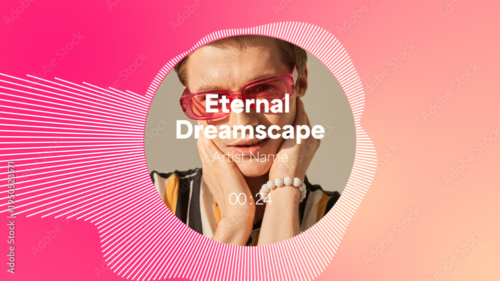 Audio Visualizer Theme 8 – Dynamic Music Spectrum Animation, Sound Wave ...