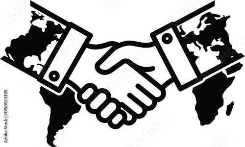 global partnership handshake