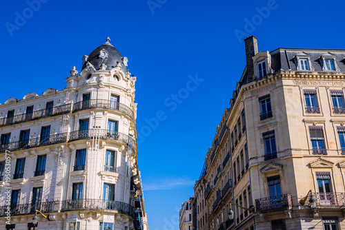 Foto Immeubles anciens Place de la République à Lyon en France