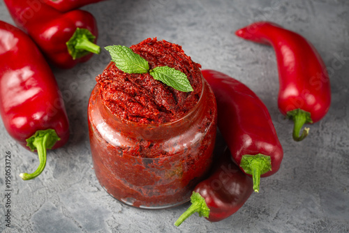 Turkish style pepper paste ...