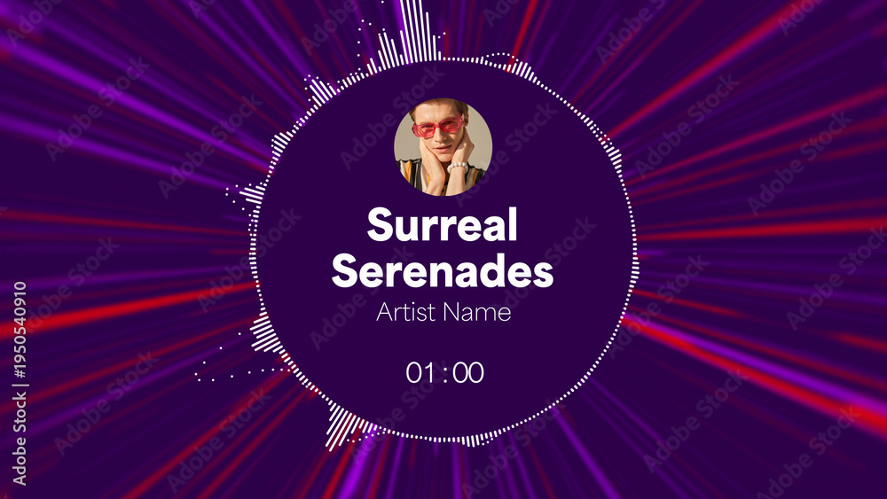 Audio Visualizer Theme 49 – Dynamic Music Spectrum Animation, Sound ...