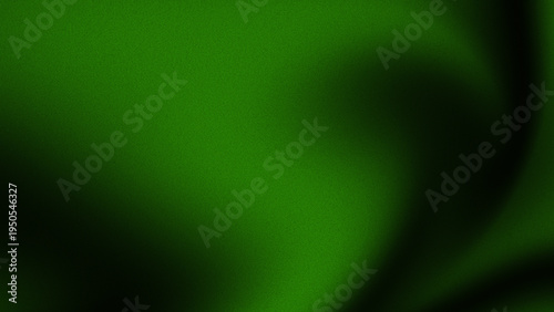 Deep Forest Green and Vivid Emerald Mesh Gradient with Technical Digital Noise; Moody Organic Liquid Texture featuring Sophisticated Volumetric Shadows for Eco-Branding, Modern Web Headers