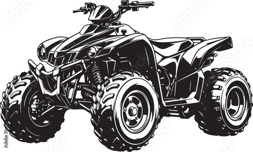 ATV Quad Bike Silhouette