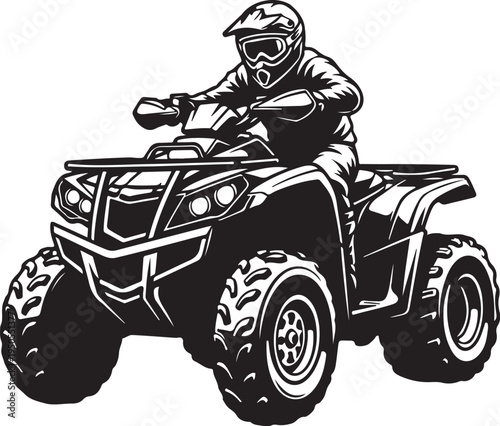 ATV Quad Bike Silhouette