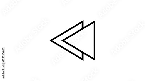 Black play button icon design.