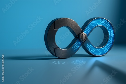 DevSecOps Infinity Symbol Representing Continuous Security Across the Software Development Lifecycle