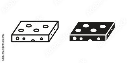 Halva icon concept. Simple solid style. line stroke icons