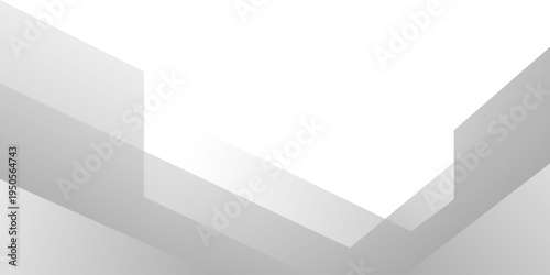 Abstract white and gray arrow shape vector background. texture white pattern